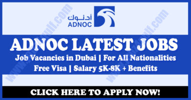ADNOC Careers in Abu Dhabi 2024