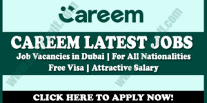 Careem Careers 2024: Latest Jobs in Dubai, Abu Dhabi & Sharjah